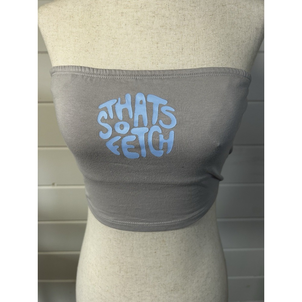 Revolve Boutique That Is So Fetch Beckham Randal Grey Bandeau NWT Size Medium
